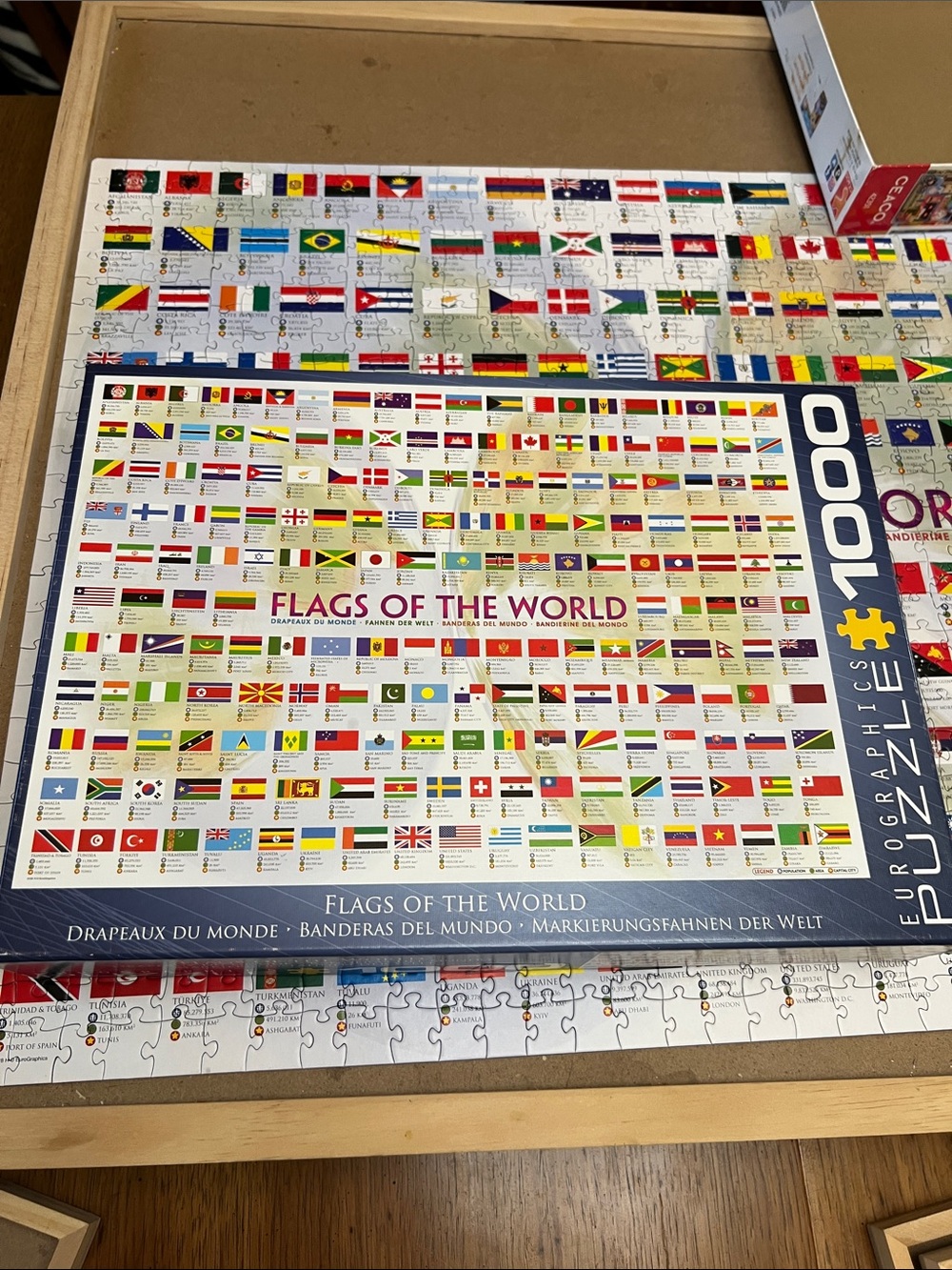 Flags of the world puzzle
